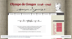 Desktop Screenshot of olympe-de-gouges.info