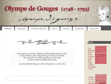Tablet Screenshot of olympe-de-gouges.info